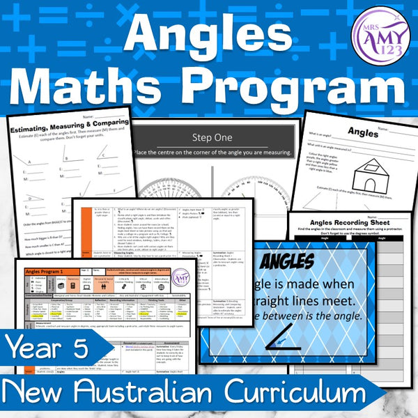 Year 5 Angles Maths Program