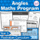 Year 5 Maths - Angles Program - Australian Curriculum
