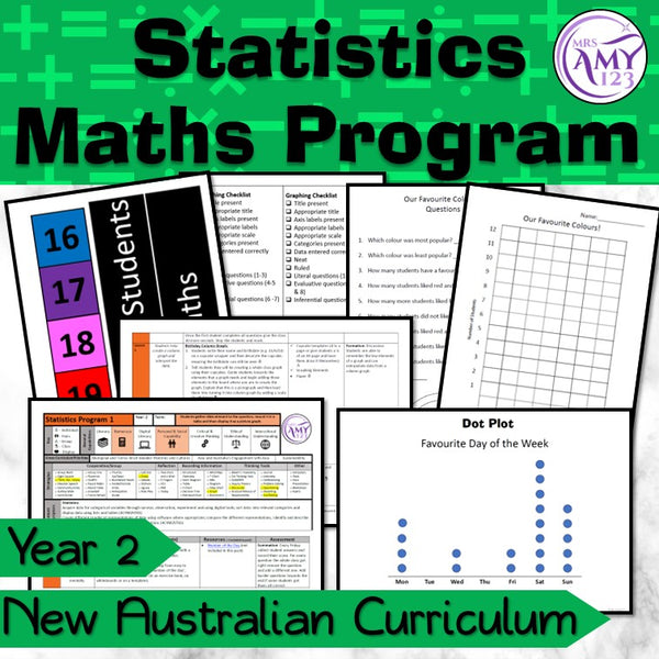 Year 2 Statistics Maths Program
