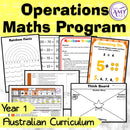 Year 1 Maths - Operations Program - Australian Curriculum