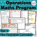 Year 3 Maths - Operations Program - Australian Curriculum