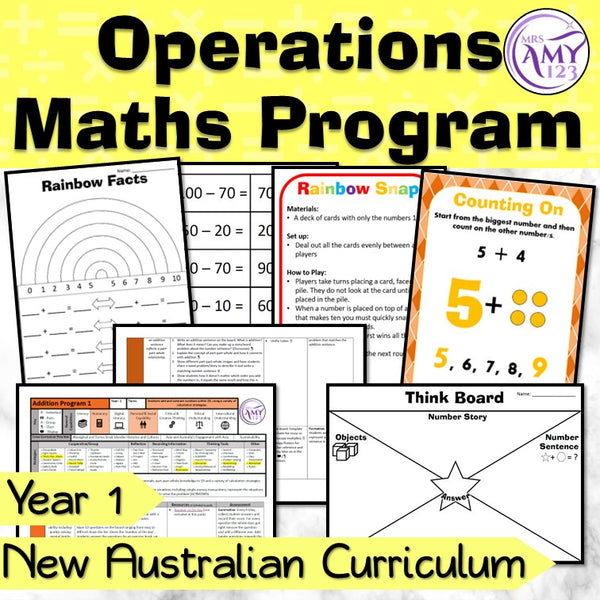 Year 1 Operations Maths Program