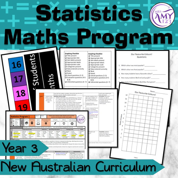 Year 3 Statistics Maths Program