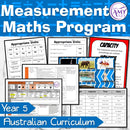 Year 5 Maths - Measurement Program - Australian Curriculum