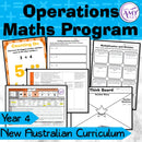 Year 4 Maths - Operations Program - Australian Curriculum