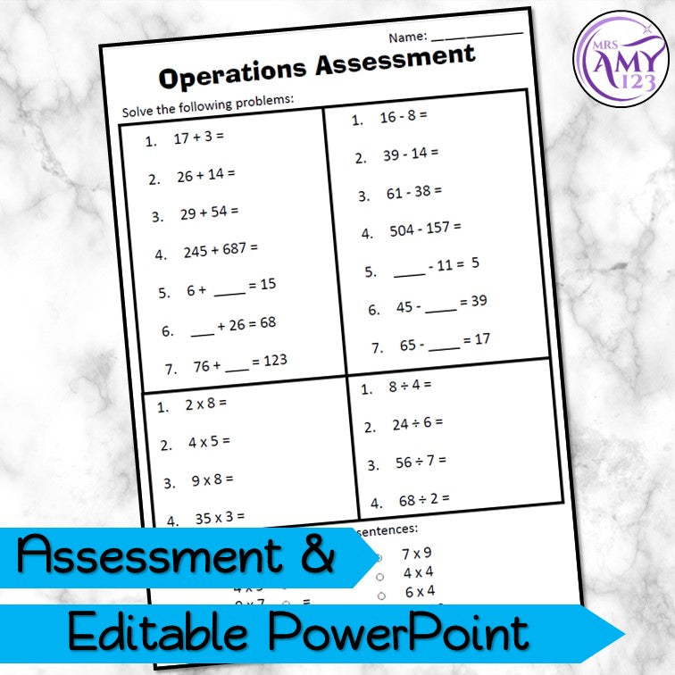 Year 4 Operations Maths Program