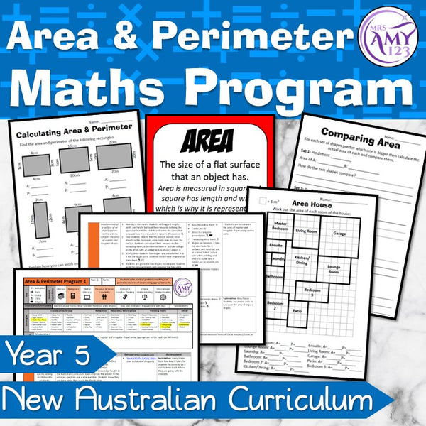 Year 5 Area & Perimeter Maths Program