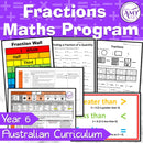 Year 6 Maths - Fractions Program - Australian Curriculum