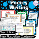 Year 3 & 4 English - Poetry Writing Unit - Australian Curriculum