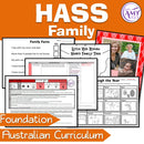 Foundation HASS - Families Unit - Australian Curriculum