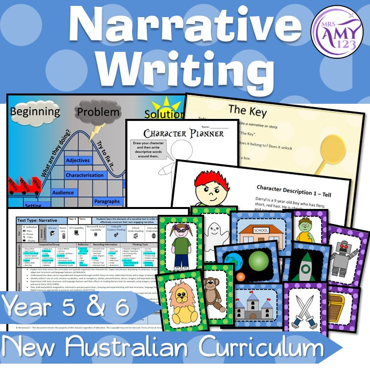 Narrative Writing Unit - Year 5 and 6