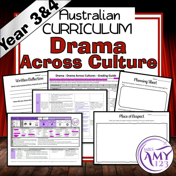 Year 3 & 4 Drama Across Cultures - Australian Curriculum