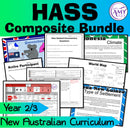 Year 2 & 3 Composite HASS Bundle - Australian Curriculum