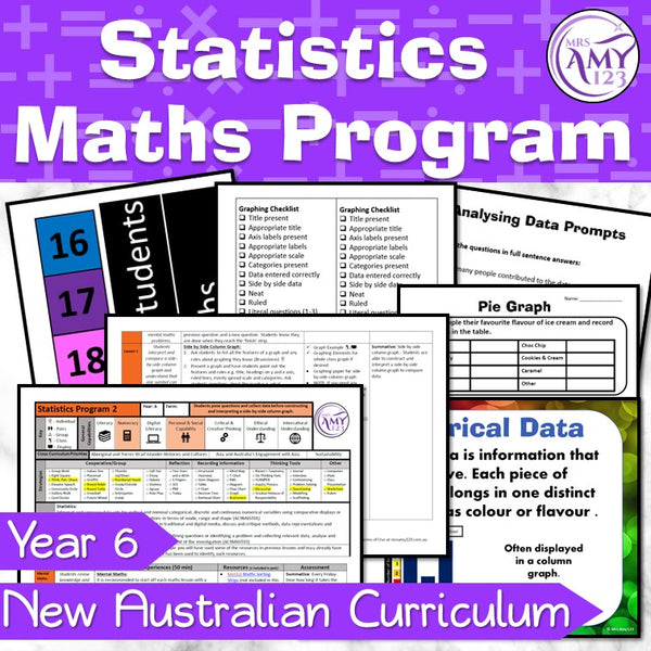 Year 6 Statistics Maths Program