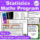 Year 6 Maths - Statistics Program - Australian Curriculum