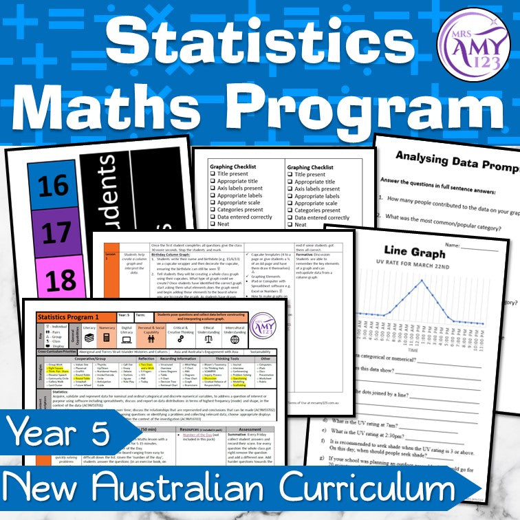 Year 5 Statistics Maths Program