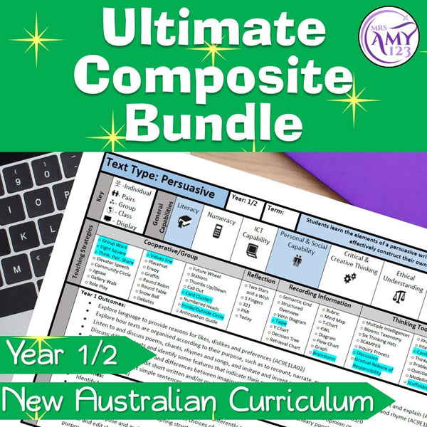 Australian Curriculum Year 1 /2 Ultimate Composite Bundle