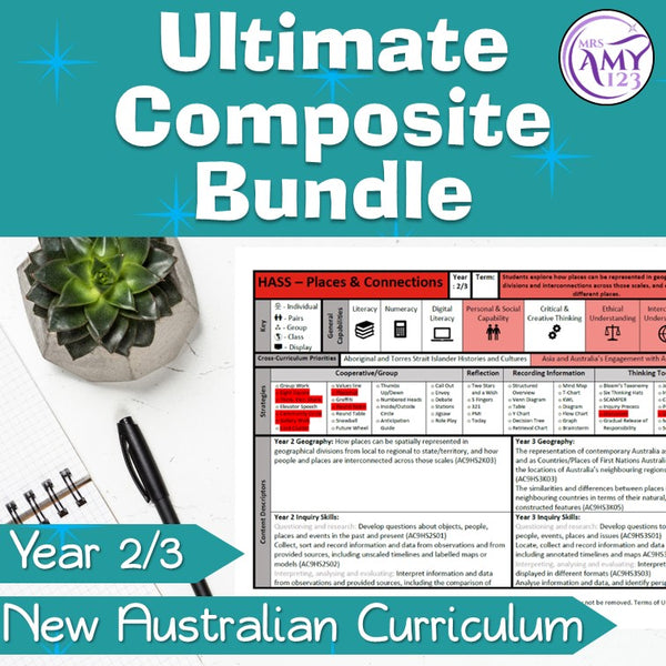 Australian Curriculum Year 2/3 Ultimate Composite Bundle