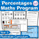 Year 5 Maths - Percentages Program - Australian Curriculum