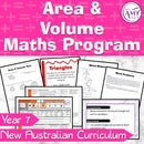 Year 7 Maths - Area & Volume Program - Australian Curriculum