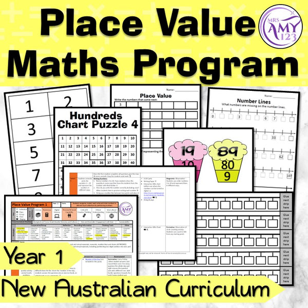 Year 1 Place Value Maths Program