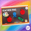 Teacher Pins- 5 pack