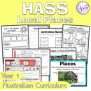Year 1 HASS - Local Places Unit - Australian Curriculum