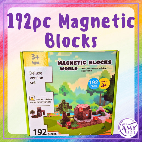 192 Piece Magnetic Block Set