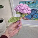 Bouquet of Hand-Made Crocheted Flowers- Roses