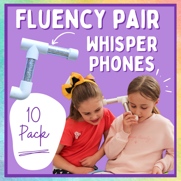 Fluency Pair Whisper Phones 10 Pack
