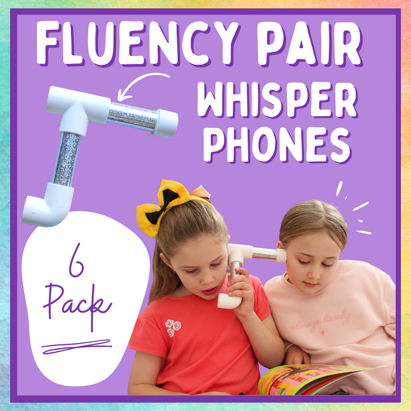 Fluency Pair Whisper Phones 6 Pack