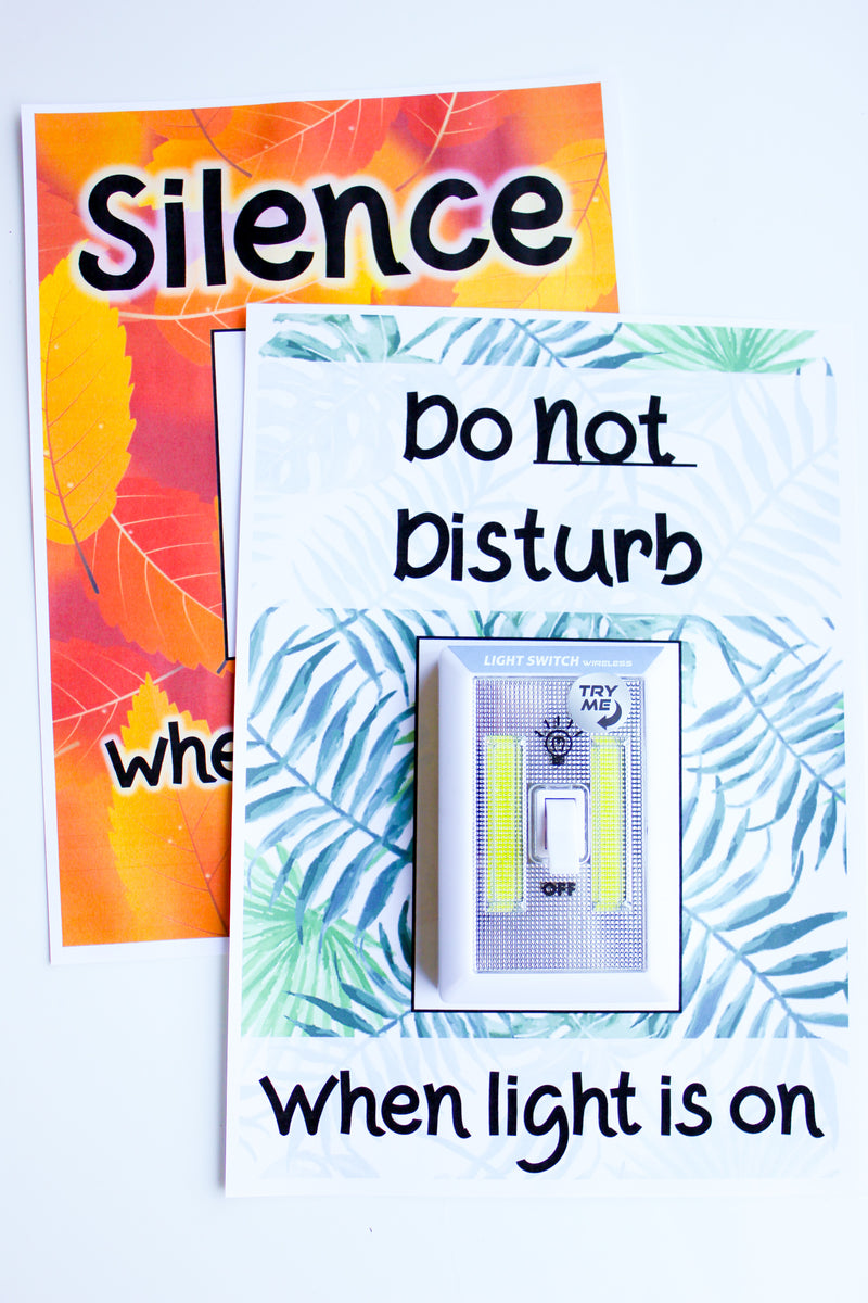 Light Switch Signs