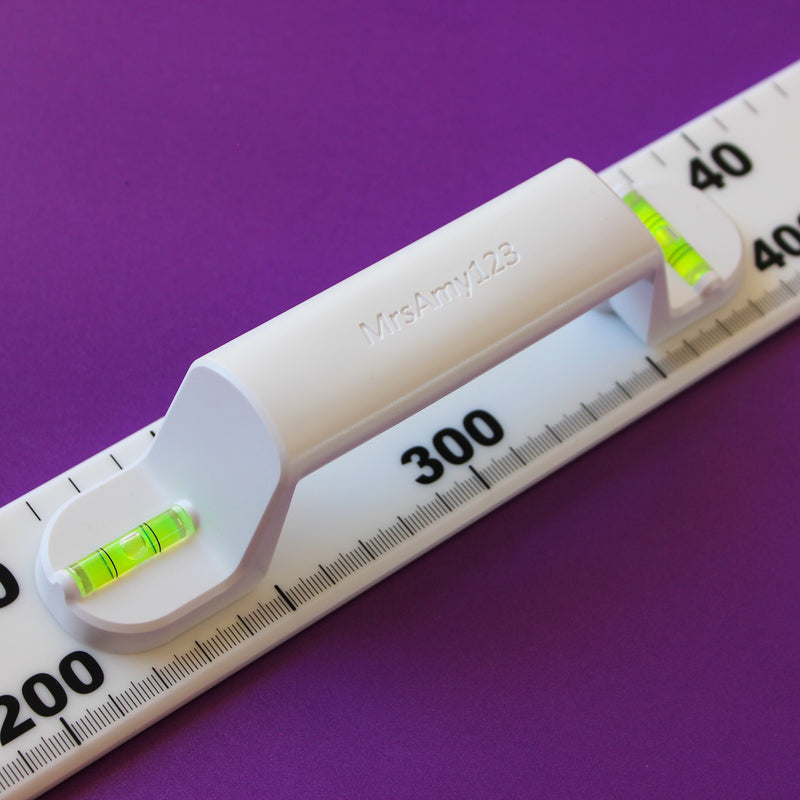 Magnetic Level Whiteboard Ruler - 60cm