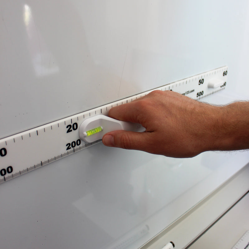 Magnetic Level Whiteboard Ruler Bundle- 40cm & 60cm