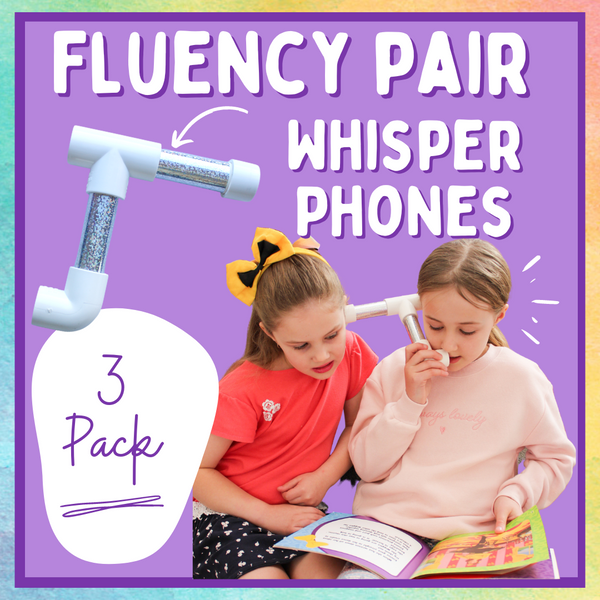 Fluency Pair Whisper Phones 3 Pack