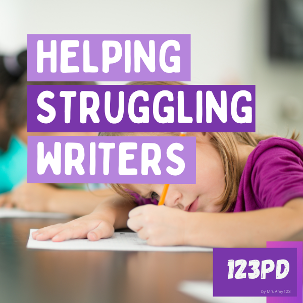 Professional Development Session: Helping Struggling Writers