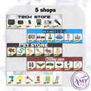 Shopping Game - Notes and Coins