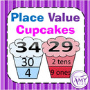 Place Value Cupcakes Activity - Tens and Ones