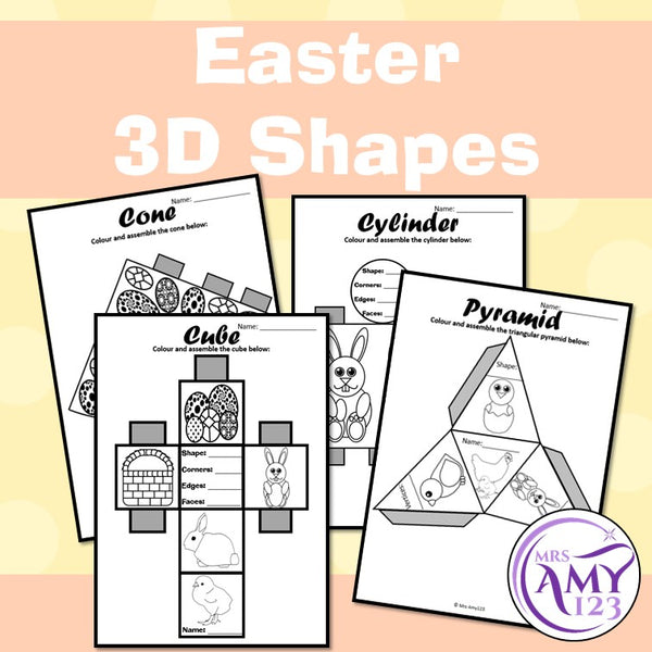 Easter 3D Shape Nets