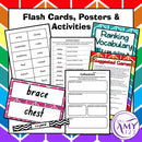 Collection Vocabulary Pack - Word Lists, Flash Cards & Activities