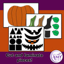 Halloween Pumpkin Face Barrier Game