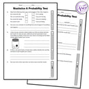 Year 4 Maths - Statistics & Probability Test Pack - Australian Curriculum