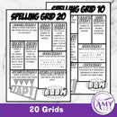 Spelling Choice Boards