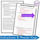 Year 5 Maths - Statistics & Probability Test Pack - Australian Curriculum