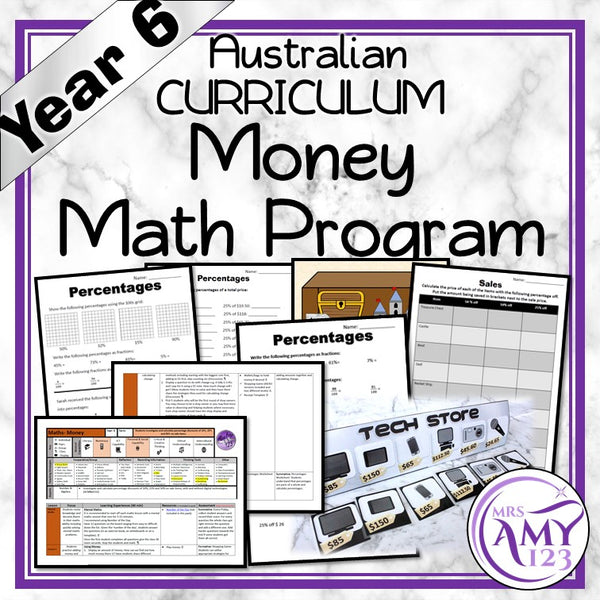 Year 6 Money Maths Program