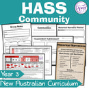 Year 3 HASS - Community Unit - Australian Curriculum