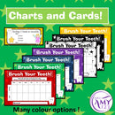 Tooth Package - Lost Teeth Chart, Brushing Teeth Chart, Cards and Worksheets!
