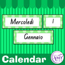 Italian Display Pack - Numbers, Colours & Calendar