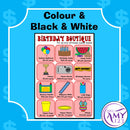 Birthday Budgeting Activity