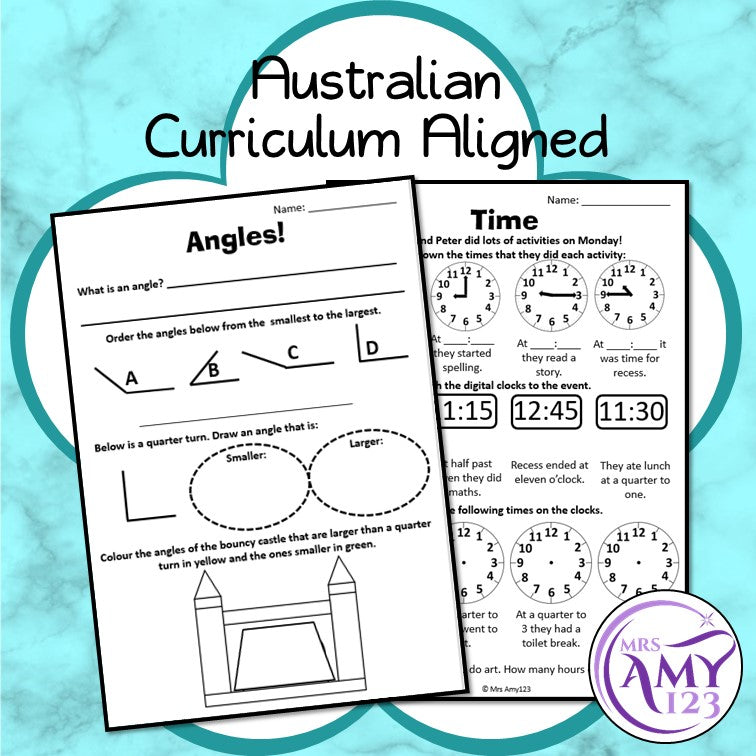 Year 3 Maths Revision - Australian Curriculum Aligned